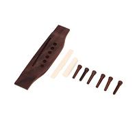 Fictory Set ponte per chitarra acustica, migliora il suono e la durata, facile da installare, ricambio perfetto per un tono nitido, qualità di lunga durata