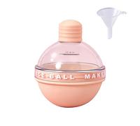 Fictory Stampo per palline di ghiaccio da 6,1 cm, design a forma di bulbo in silicone con imbuto, mantiene i cocktail di whisky freschi, facile rilascio, senza crepe