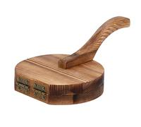 Fictory Strumento per pressare la pasta in legno, stampo per pressare la pelle degli gnocchi, senza sforzo, gadget da cucina durevole, strumento da forno conveniente
