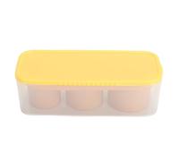 Fictory Vassoio per cubetti di ghiaccio in silicone, facile rilascio, coperchio resistente alle fuoriuscite, perfetto per cocktail e bevande, marrone