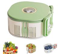 Ficugxd 3 in 1 per Lavare la Frutta con for chetta per Frutta Integrata(B)