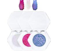 Ficugxd Adrianna Nicole Eyeshadow, Ethereal Single Color-Shifting Eyeshadow, Clickable Eyeshadow Single, Color Shifting Eyeshadow, Glitter Eyeshadow Powder, Metallic Eyeshadow Chameleon