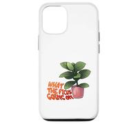 Ficus Plant Pun What The Ficus Going On Design Custodia per iPhone 12/12 Pro