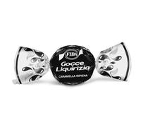 Fida - Caramelle Gocce di Liquirizia kg 3 - Senza Glutine