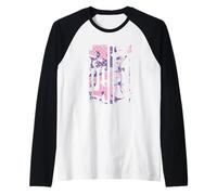 Fidanzata Bow Hunter Caccia Moglie Camo Gear Bandiera Americana Maglia con Maniche Raglan