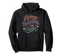 Fidanzati immaginari Better Romance Reader Book Lover Felpa con Cappuccio