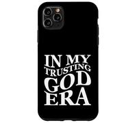 Fidarsi di Dio Era Religiosi Uomini e Donne Divertente Cristiano Custodia per iPhone 11 Pro Max