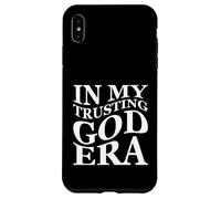 Fidarsi di Dio Era Religiosi Uomini e Donne Divertente Cristiano Custodia per iPhone XS Max