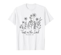 Fidati del Signore Gli Uomini e Le Donne cristiani Amano Dio & Gesù Maglietta