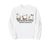 Fidati del Signore Proverbi 3:5 Cristiano Floreale Credente Dio Felpa