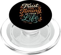 Fidati del tempismo della tua vita Design ispiratore PopSockets PopGrip per MagSafe