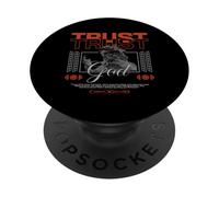Fidati di Dio | Dichiarazione di fede sull'incertezza PopSockets PopGrip Adesivo