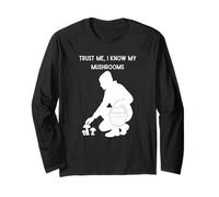 Fidati di Me, conosco i Miei Funghi Giardiniere Maglia a Manica