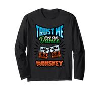 Fidati di Me, puoi Ballare Whisky Shot liquior Bevitori di Bevande Maglia a Manica