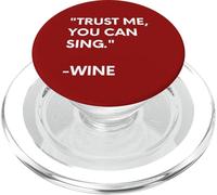 Fidati di me, puoi cantare - vino PopSockets PopGrip per MagSafe