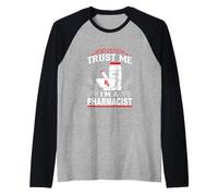 Fidati di Me, Sono Un Farmacista Maglia con Maniche Raglan
