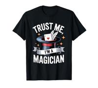 Fidati di me sono un mago Magic Hat Wizard Magic Performer Maglietta