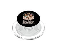 Fidati Di Me, Sono Un Micologo Che Raccoglie Funghi Scienza PopSockets PopGrip per MagSafe