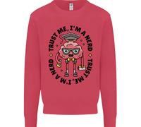 Fidati Di Me, Sono Un Nerd Geek Laureato, Maglione Per Bambini Intelligenti