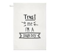 Fidati Di Me, Sono Un Page Boy - Asciugamano Da Tè Divertente Per Matrimonio