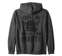 Fidati di me sono un pirata Skull Swords Talk Like a Pirate Day Felpa con Cappuccio