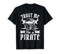Fidati di me sono un pirata Skull Swords Talk Like a Pirate Day Maglietta