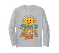 Fidati finché non lo renderai motivazionale, mentalità positiva, Sun Maglia a Manica