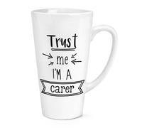 Fidati Me I'M A Attenzioni 483ml Grande Latte Tazza - Divertente Best Preferito