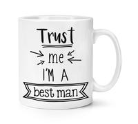 Fidati Me I'M A Best Man 284ml Tazza - Divertente Matrimonio