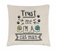 Fidati Me I'M a Cat Uomo Cuscino Cover Favorito Migliore Scherzo Divertente