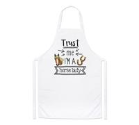 Fidati Me I'M A Cavallo Donna Chef Grembiule Divertente Best Favorito Animale