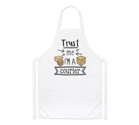 Fidati Me I'M A Corriere Chef Grembiule Favorito Best Scherzo Divertente Cucina