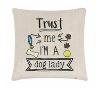 Fidati Me I'M a Dog Donna Cuscino Cover Favorito Migliore Scherzo Divertente