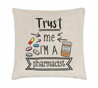 Fidati Me I'M A Farmacista Cuscino Cover Favorito Migliore Scherzo Divertente