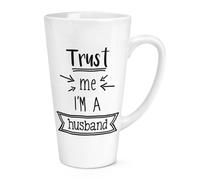 Fidati Me I'M A Marito 483ml Grande Latte Tazza - Divertente Best Valentines Day