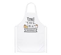 Fidati Me I'M A Postino Chef Grembiule Favorito Best Scherzo Divertente Cucina