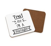 Fidati Me I'M A Responsabile Sottobicchiere - Divertente Boss Migliore Preferito