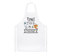 Fidati Me I'M A Runner Chef Grembiule World's Best Favorito Scherzo Supereroe