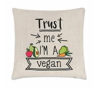 Fidati Me I'M A Vegano Cuscino Cover Favorito Migliore Scherzo Divertente
