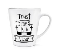 Fidati Me I'M A Vicario 341ml Latte Tazza Dio Gesù World's Best Bellissimo