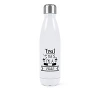 Fidati Me I'M A Vicario Parete Doppia Acqua Bottiglia Dio Gesù World's Best