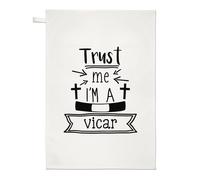 Fidati Me I'M A Vicario Strofinaccio Dio Gesù World's Best Awesome Compleanno