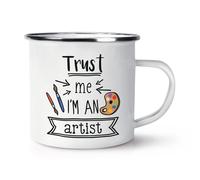 Fidati Me I'M Un Artista Smalto Tazza World's Best Favorito Awesome Divertente