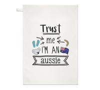Fidati Me I'M Un Aussie Strofinaccio Divertente Migliore Favorito Australiano