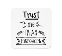 Fidati Me I'M Un Introvert Frigo Magnete Timido Amico Compleanno Funny Scherzo