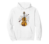 Fiddle Musica Old Time Fiddler Felpa con Cappuccio