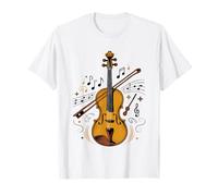 Fiddle Musica Old Time Fiddler Maglietta
