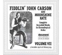 Fiddlin' John Carson Fiddlin' John Carson Vol. 7 1930 - 1934 (CD) Album