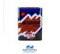 FIDEA ACETONE PURO 5 LT SOLVENTE SGRASSANTE PULIZIA LAVAGGIO CARROZZERIA