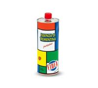 FIDEA - Essenza di Trementina per pittura ad olio, diluente per colori, acquaragia vegetale Distillata di Alta Qualità, purissima - Made in Italy (1 litro)